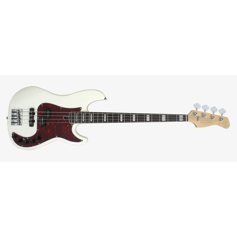 Sire P7 Alder-4 AWH P7 Series 4 String Alder Antique White Electric Bass Guitar