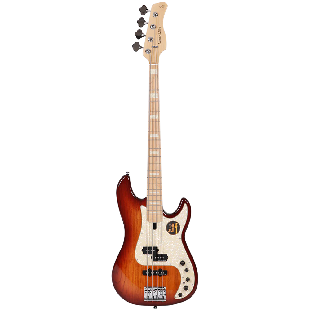 Sire P7 Swamp Ash-4 TS P7 Series 4 String Swamp Ash Tobacco Sunburst Electric Bass Guitar