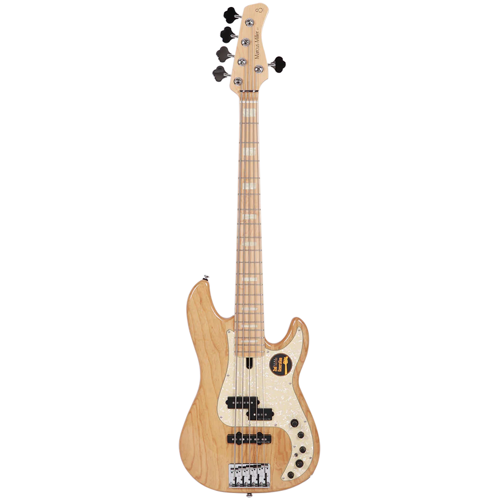 Sire P7 Swamp Ash-5 NT P7 Series 5 String Swamp Ash Natural Electric Bass Guitar
