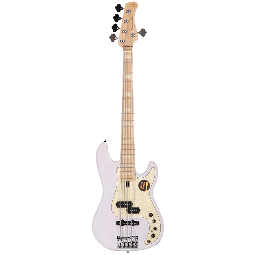 Sire P7 Swamp Ash-5 WB P7 Series 5 String Swamp Ash White Blonde Electric Bass Guitar