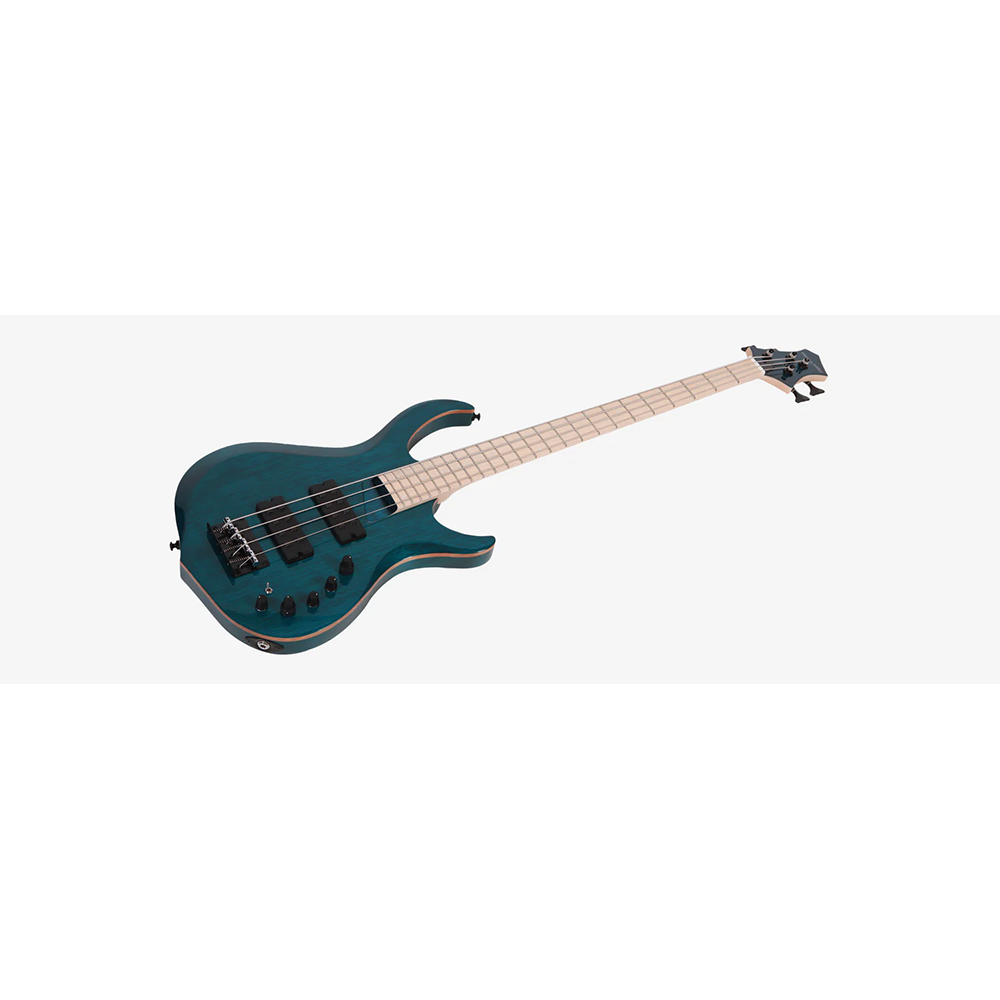 Sire M2-4 TBL M2 Series 4 String Transparent Blue Electric Bass Guitar