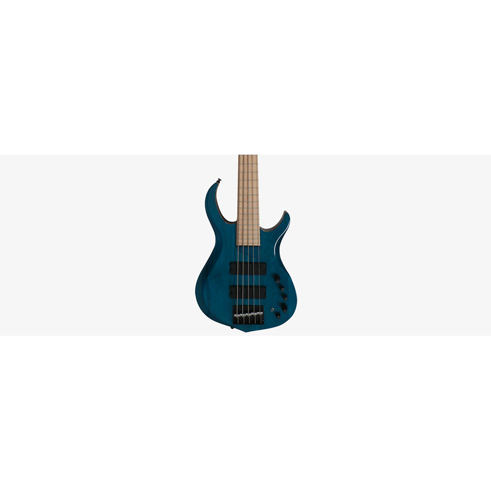 Sire M2-5 TBL M2 Series 5 String Transparent Blue Electric Bass Guitar
