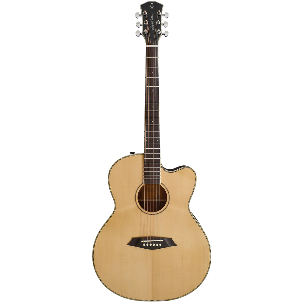 Sire A3-GS NT Larry Calton Natural Acoustic Guitar with Cutaway