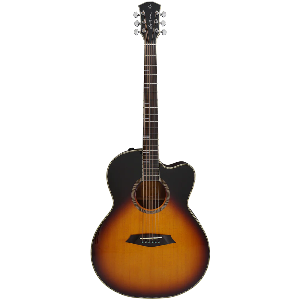 Sire A4-GS VS Larry Calton Vintage Sunburst Acoustic Guitar with Cutaway