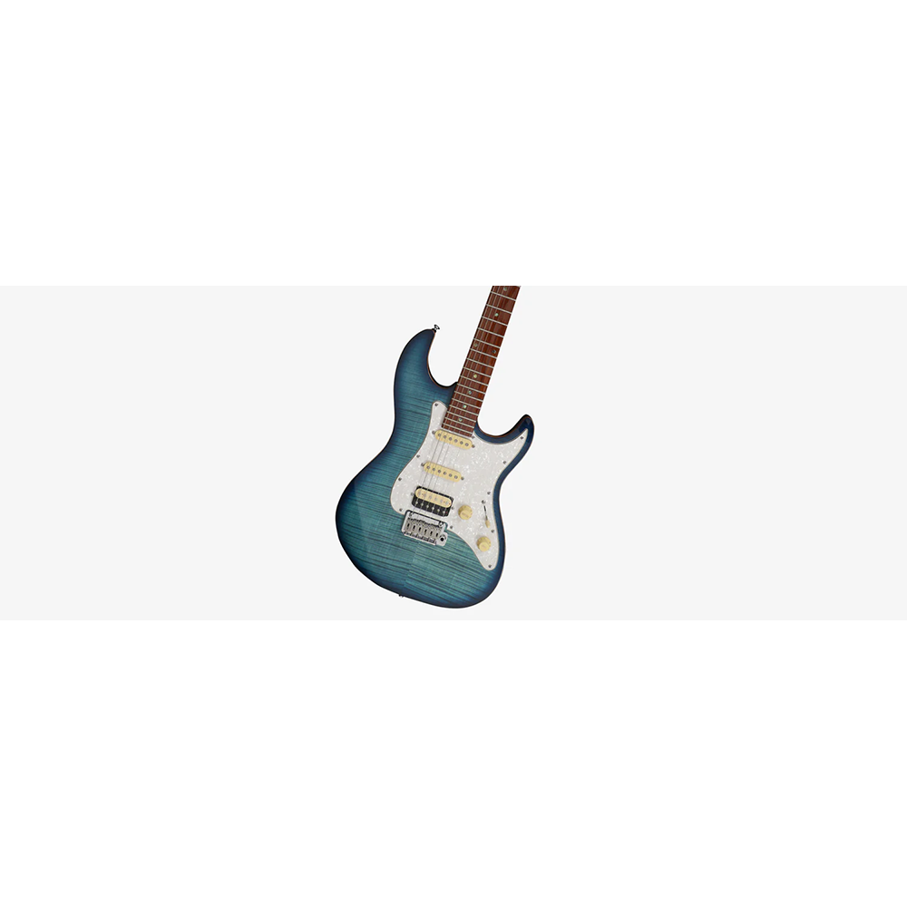 Sire S7 FM TBL Larry Calton S7 FM Transparent Blue Electric Guitar