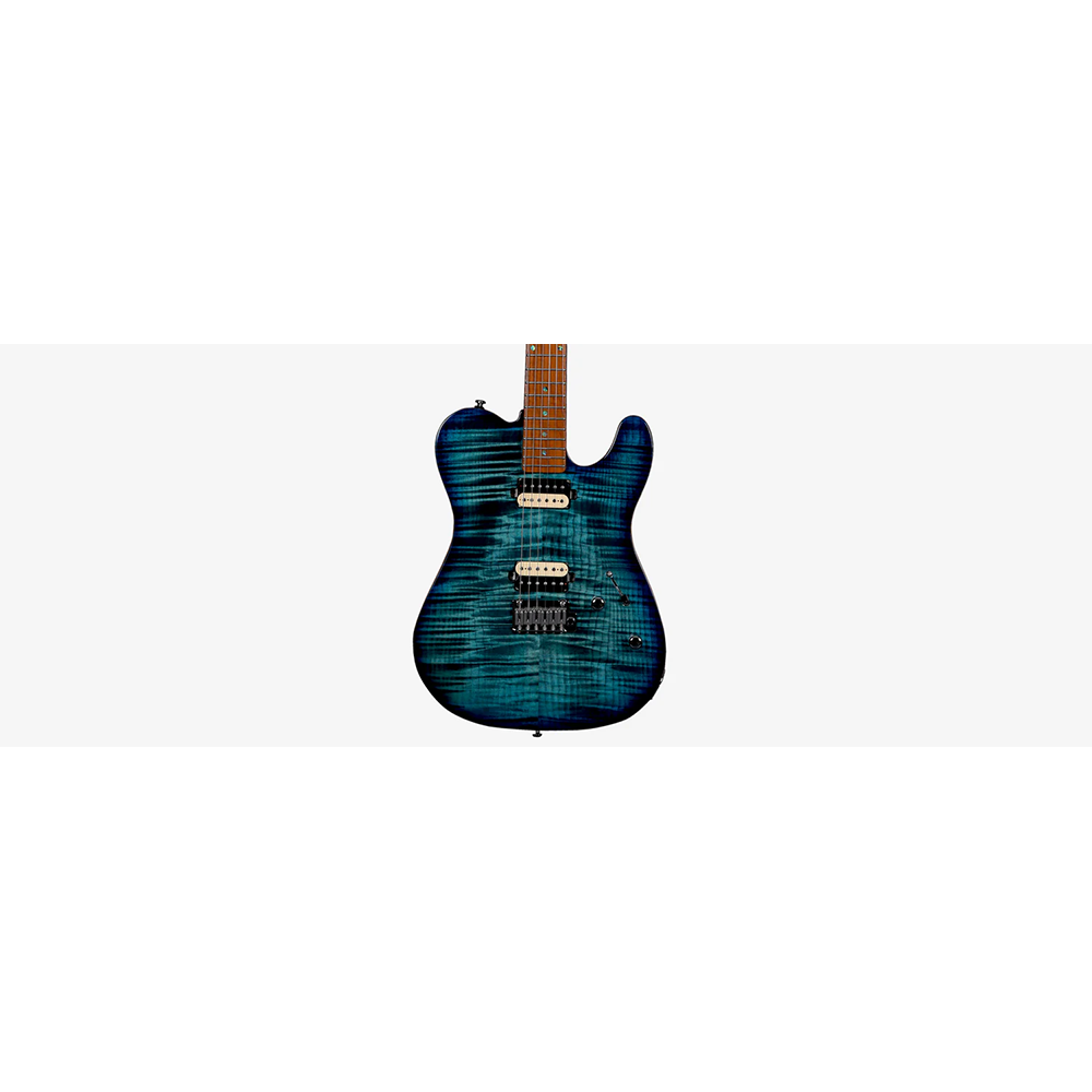 Sire T7 FM TBL Larry Calton T7 FM Transparent Blue Electric Guitar