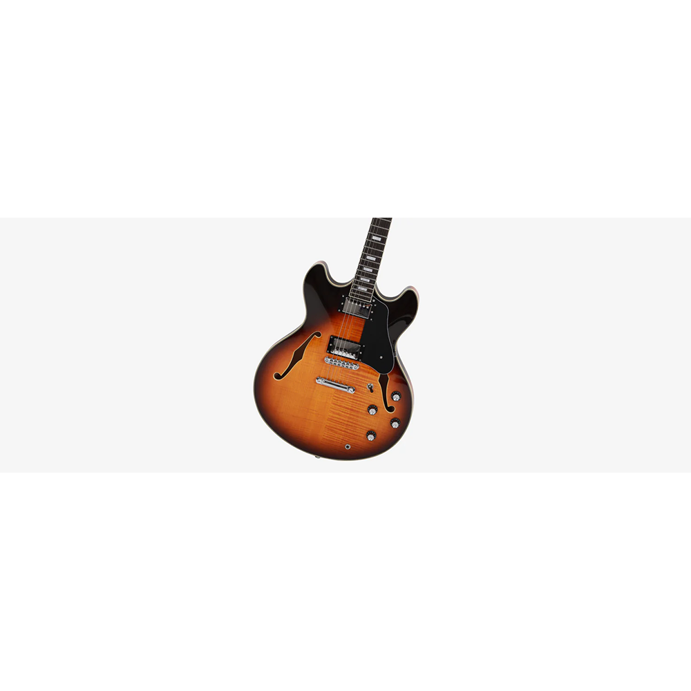 Sire H7 VS Semi Hollow Larry Calton H7 Vintage Sunburst Electric Guitar