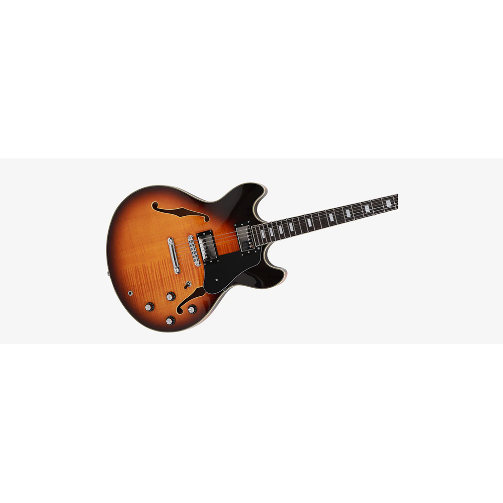 Sire H7 VS Semi Hollow Larry Calton H7 Vintage Sunburst Electric Guitar
