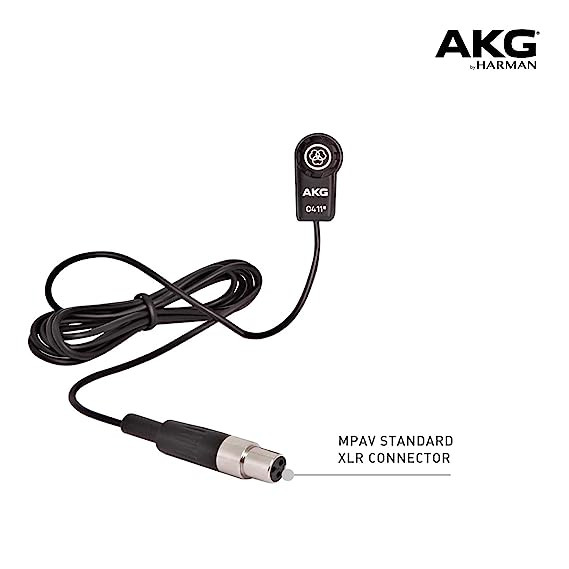 AKG C411PP High Performance Miniature Condenser Microphone