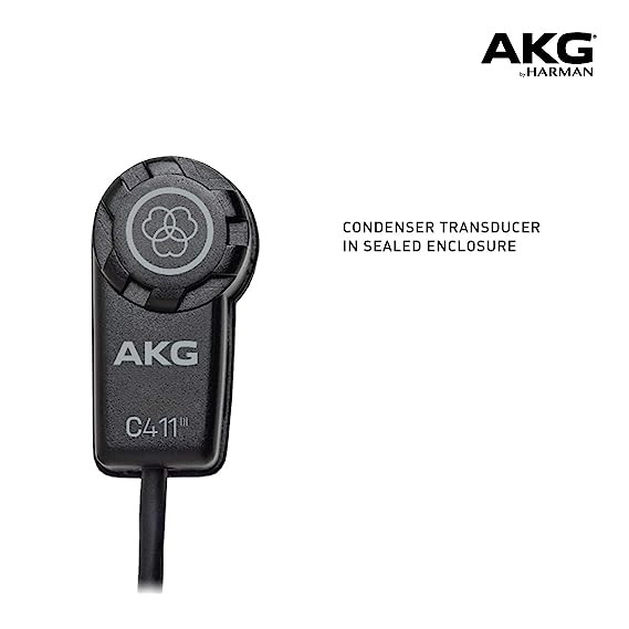AKG C411PP High Performance Miniature Condenser Microphone