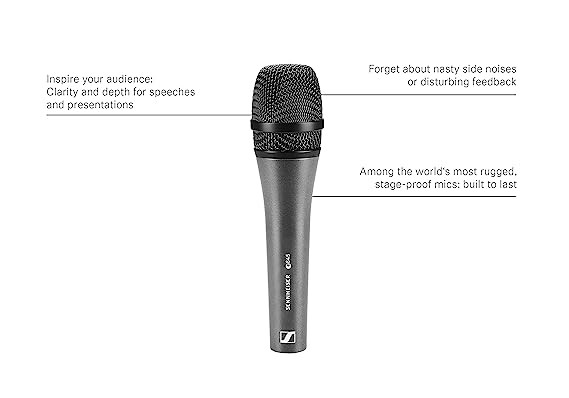 Sennheiser E845S Dynamic Microphone