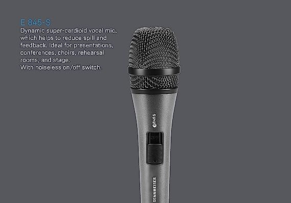 Sennheiser E845S Dynamic Microphone