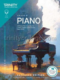 Trinity Piano Pieces Plus Exercises From 2023 Grade 5 - Extended Edition