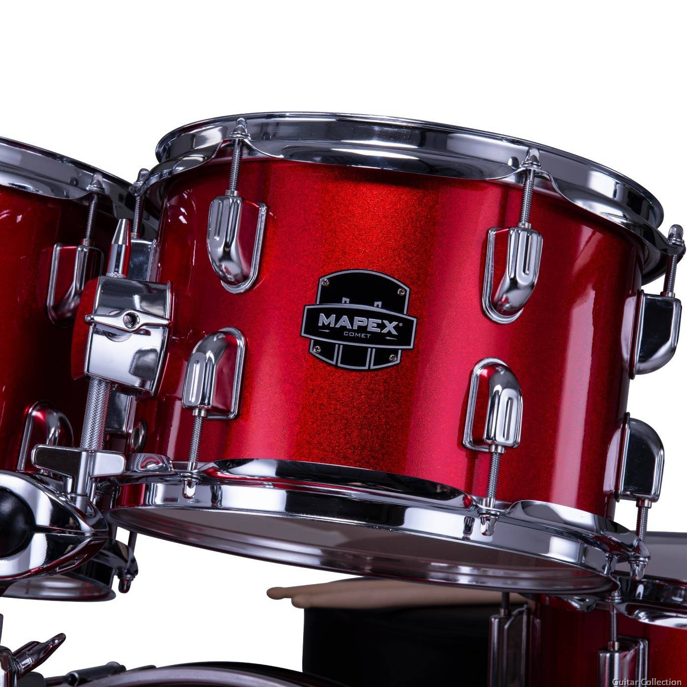 Mapex CM5295FTCIR-SC Comet 5 pcs Hybrid with Hardware, Throne & Cymbals Infra Red