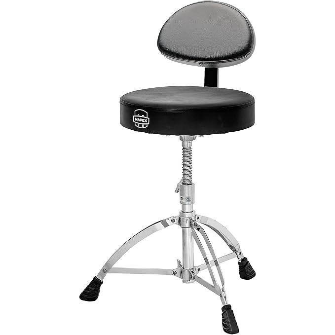 Mapex, Drum Throne with Back Rest T700