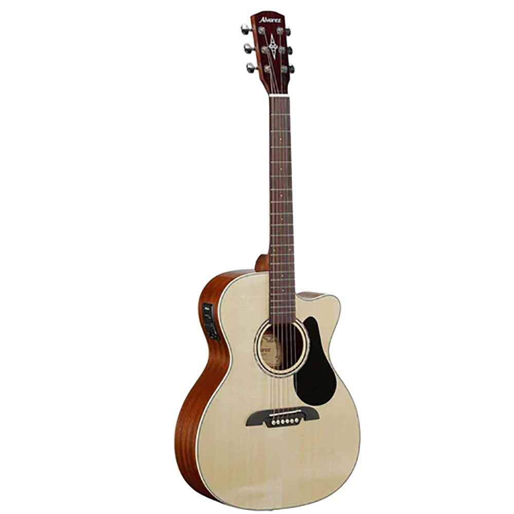 Alvarez RF26CE Regent Folk-OM Mahogany Rosewood Natural-Gloss Acoustic Guitar