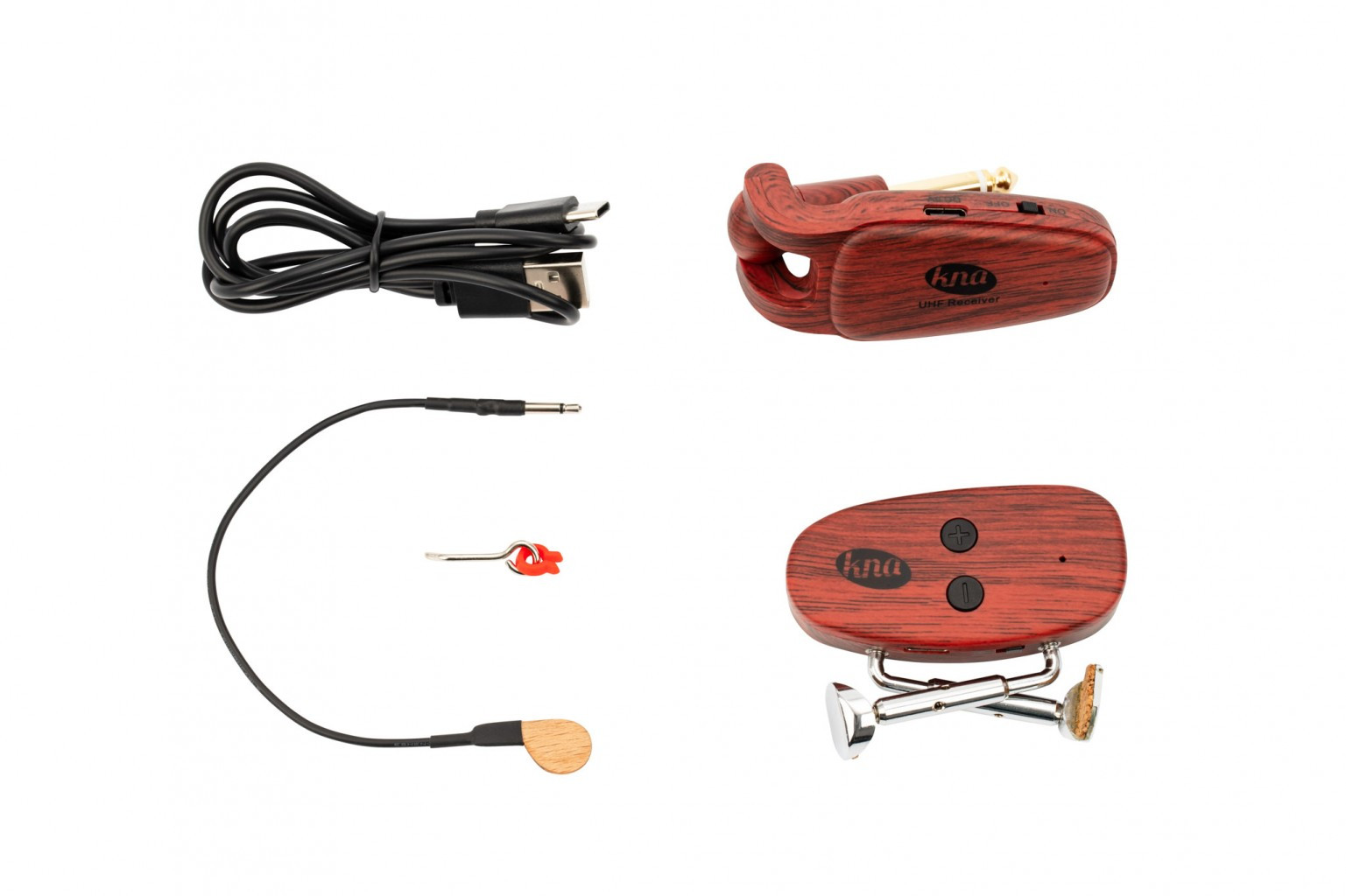 KNA VV-Wi Wireless Piezo Pickup For Violin/Viola