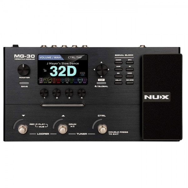 NUX MG-30 Versatile Modeler Guitar Multi-Effects Processor