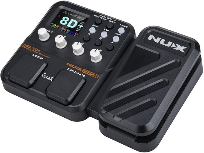 Nux MG101 Modeling Guitar and Bass Processor
