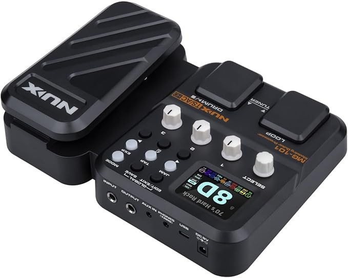 Nux MG101 Modeling Guitar and Bass Processor