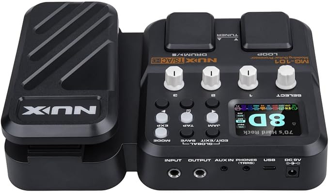 Nux MG101 Modeling Guitar and Bass Processor