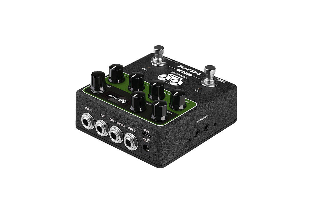 NUX NDD-7 Tape Echo Effect Pedal Black