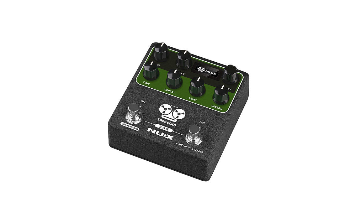 NUX NDD-7 Tape Echo Effect Pedal Black