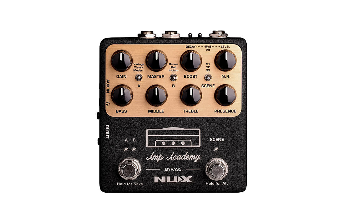NUX NGS-6 Amp Academy Effect Pedal Black