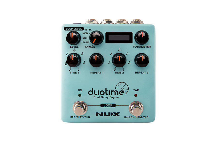 NUX NDD-6 Duo Time Effect Pedal Blue