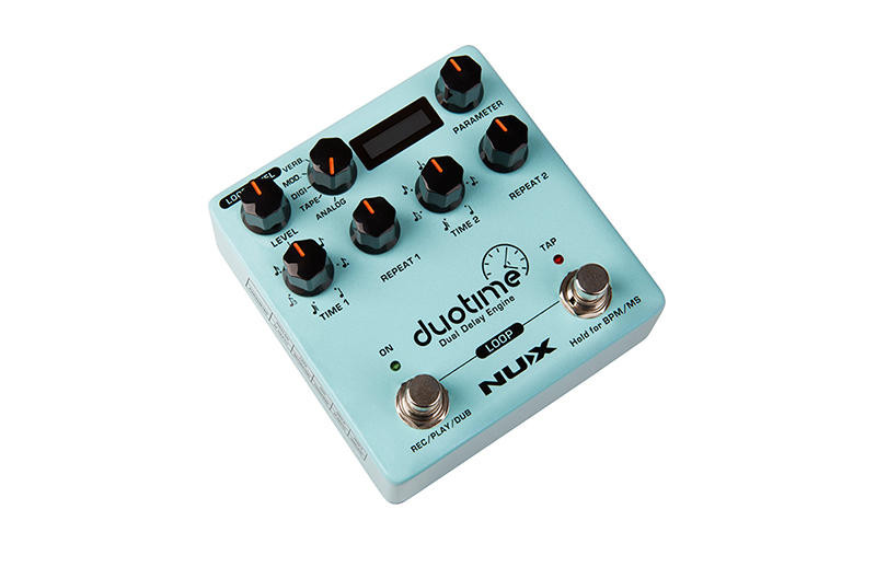 NUX NDD-6 Duo Time Effect Pedal Blue