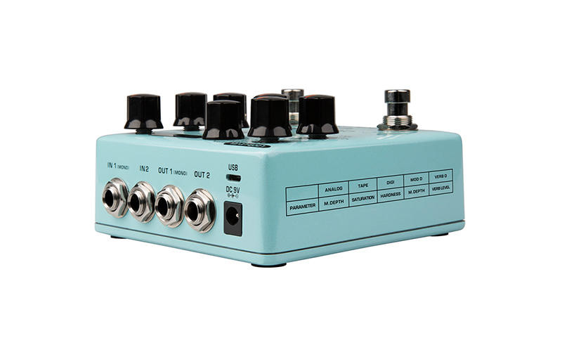 NUX NDD-6 Duo Time Effect Pedal Blue