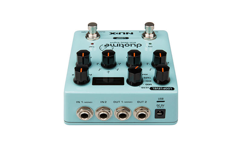 NUX NDD-6 Duo Time Effect Pedal Blue