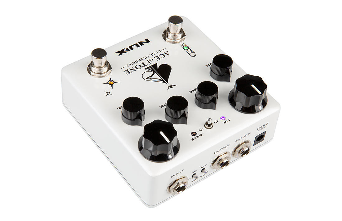 NUX NDO-5 Ace of Tone Effect Pedal White
