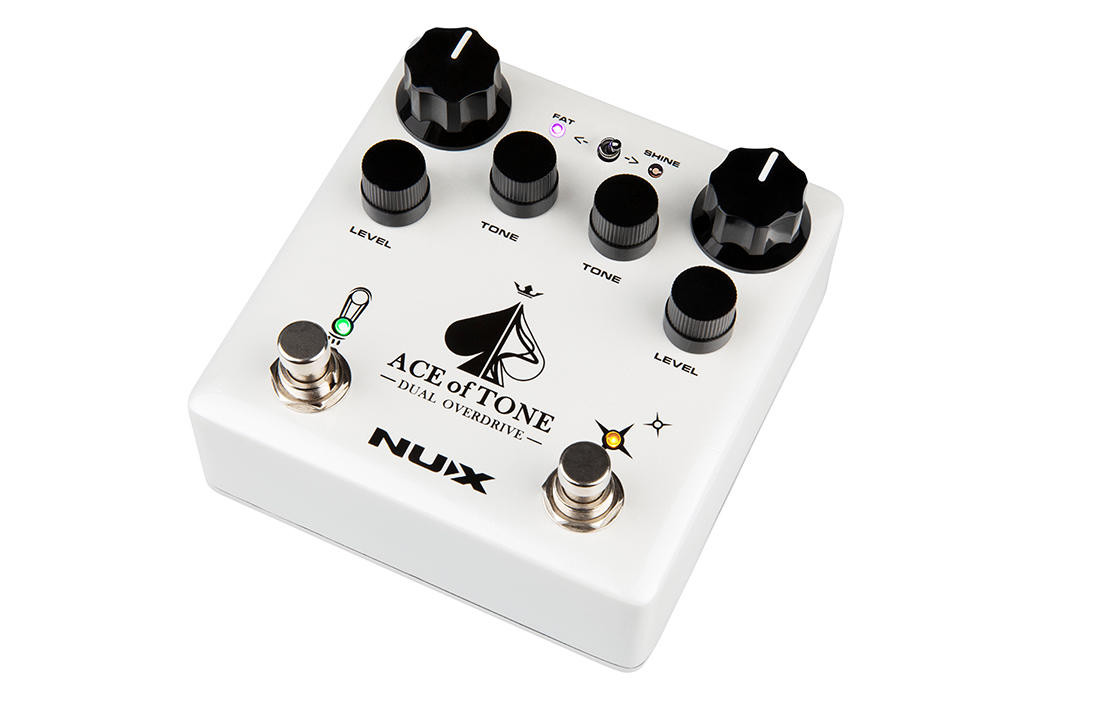 NUX NDO-5 Ace of Tone Effect Pedal White