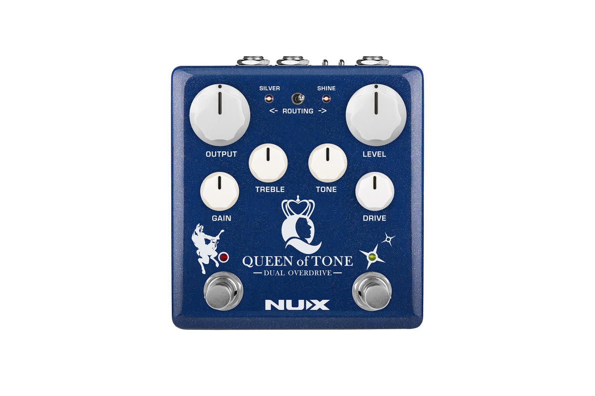 NUX NDO-6 Queen of Tone Effect Pedal Blue