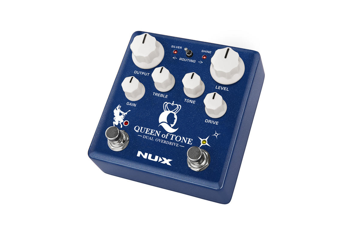 NUX NDO-6 Queen of Tone Effect Pedal Blue