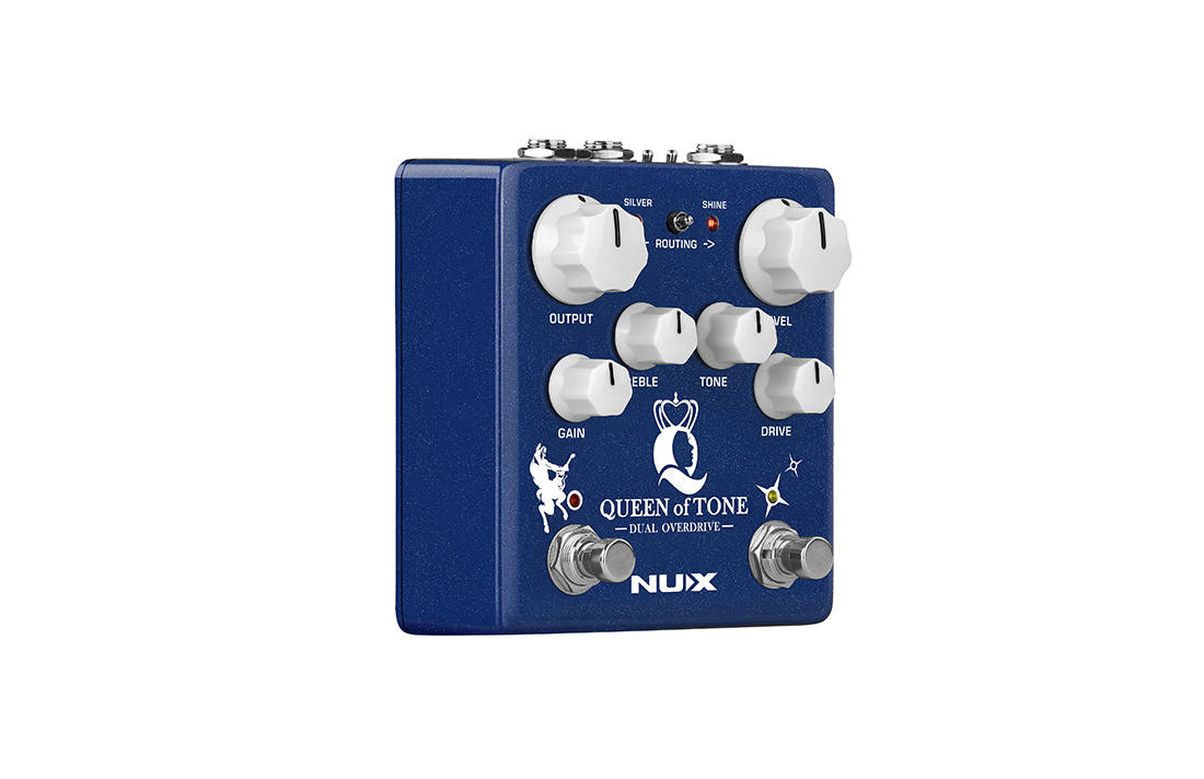 NUX NDO-6 Queen of Tone Effect Pedal Blue