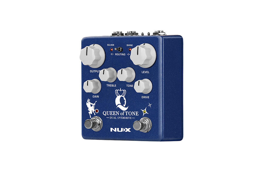 NUX NDO-6 Queen of Tone Effect Pedal Blue