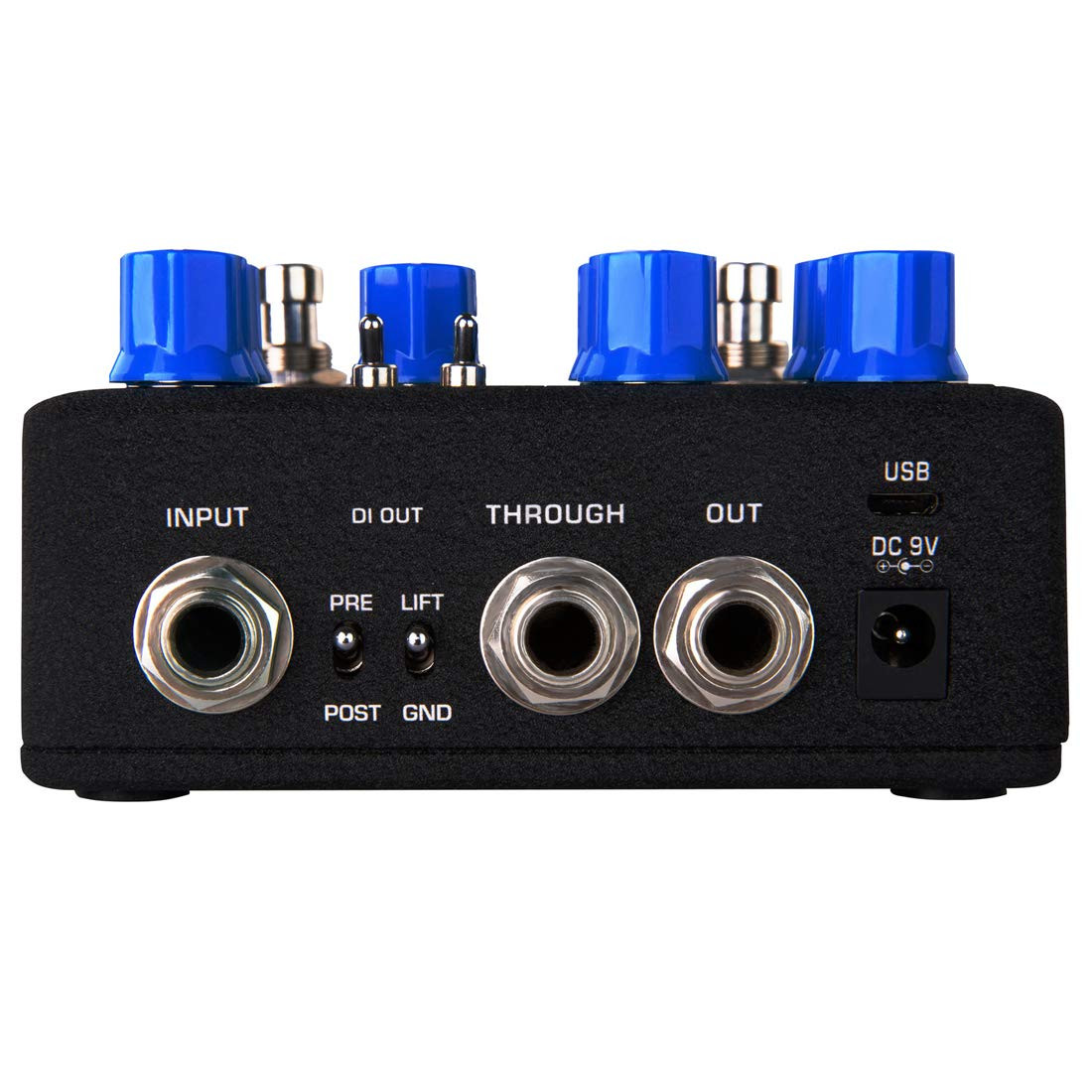 NUX NBP-5 MLD Bass Preamp+DI Effect Pedal Black