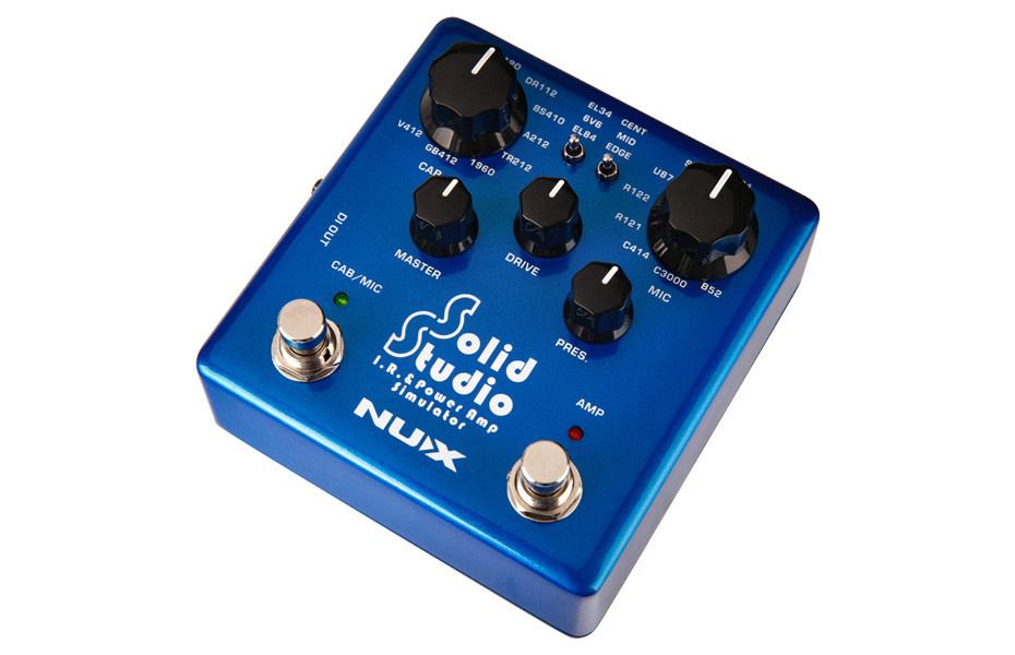 NUX NSS-5 Solid Studio Effect Pedal Blue