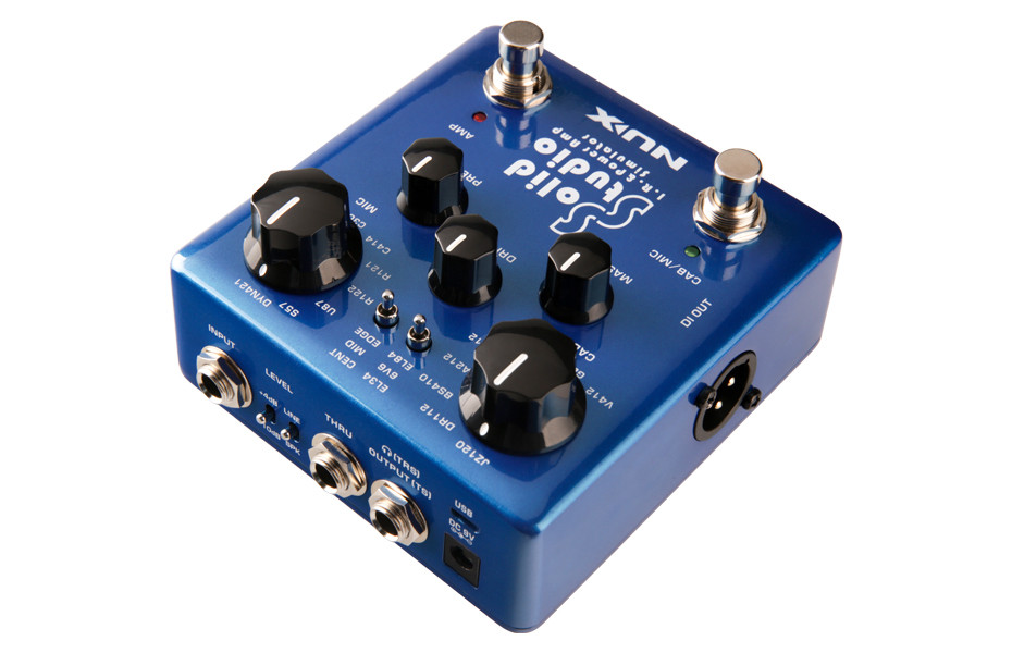NUX NSS-5 Solid Studio Effect Pedal Blue