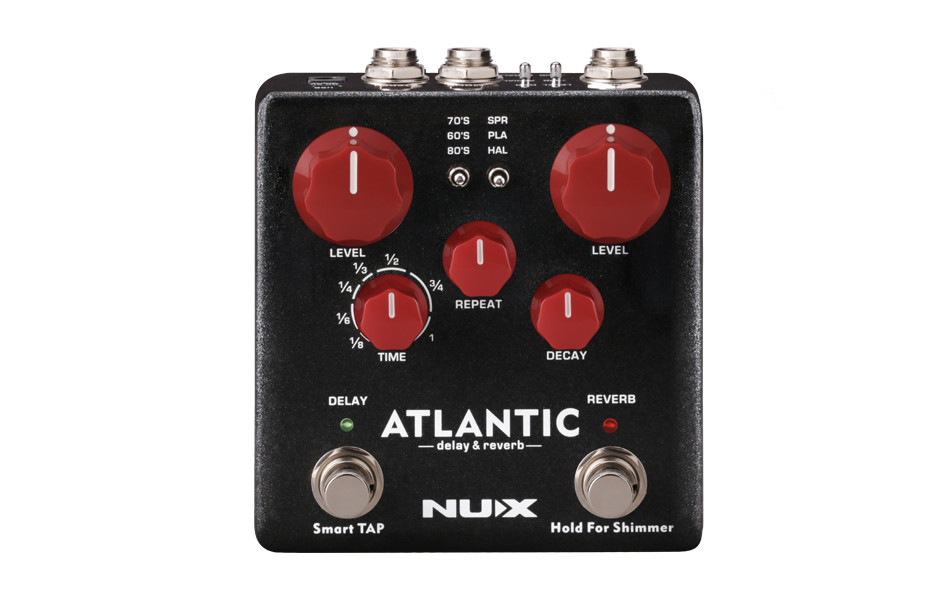 NUX NDR-5 Atlantic Effect Pedal Black