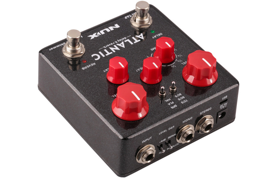 NUX NDR-5 Atlantic Effect Pedal Black