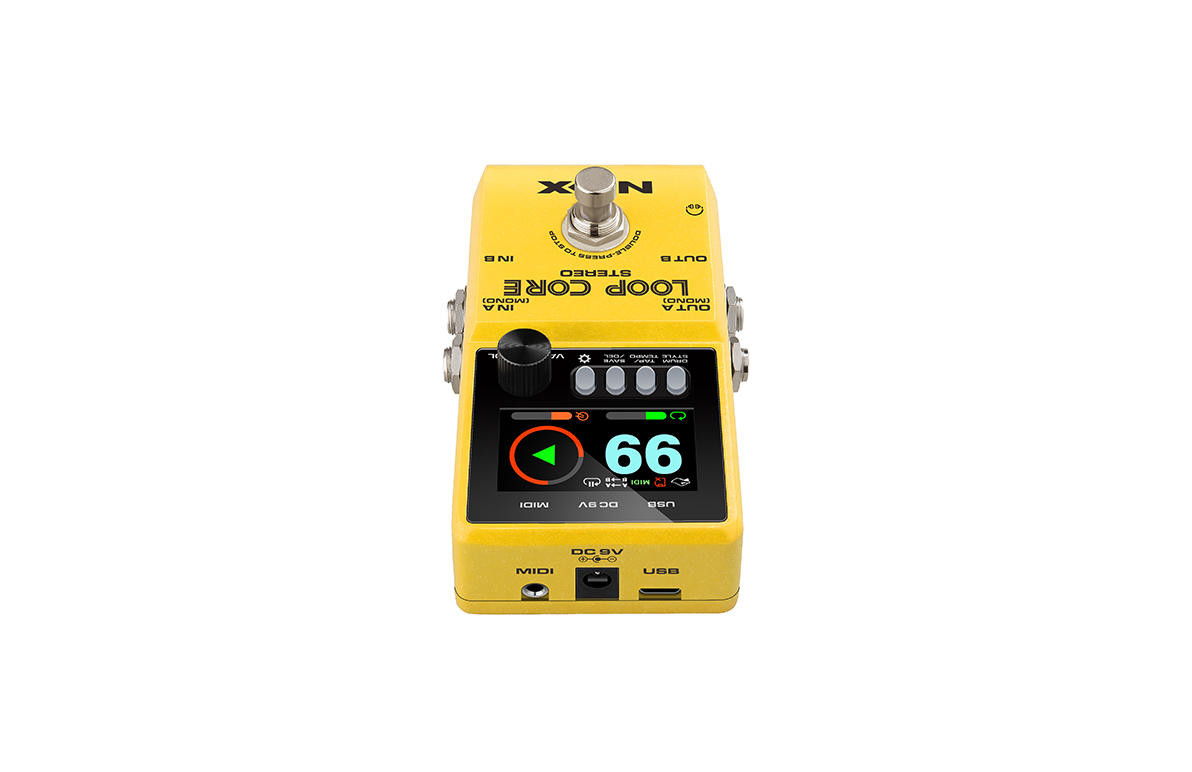 NUX NCL-2 Loop Core Stereo Effect Pedal Yellow