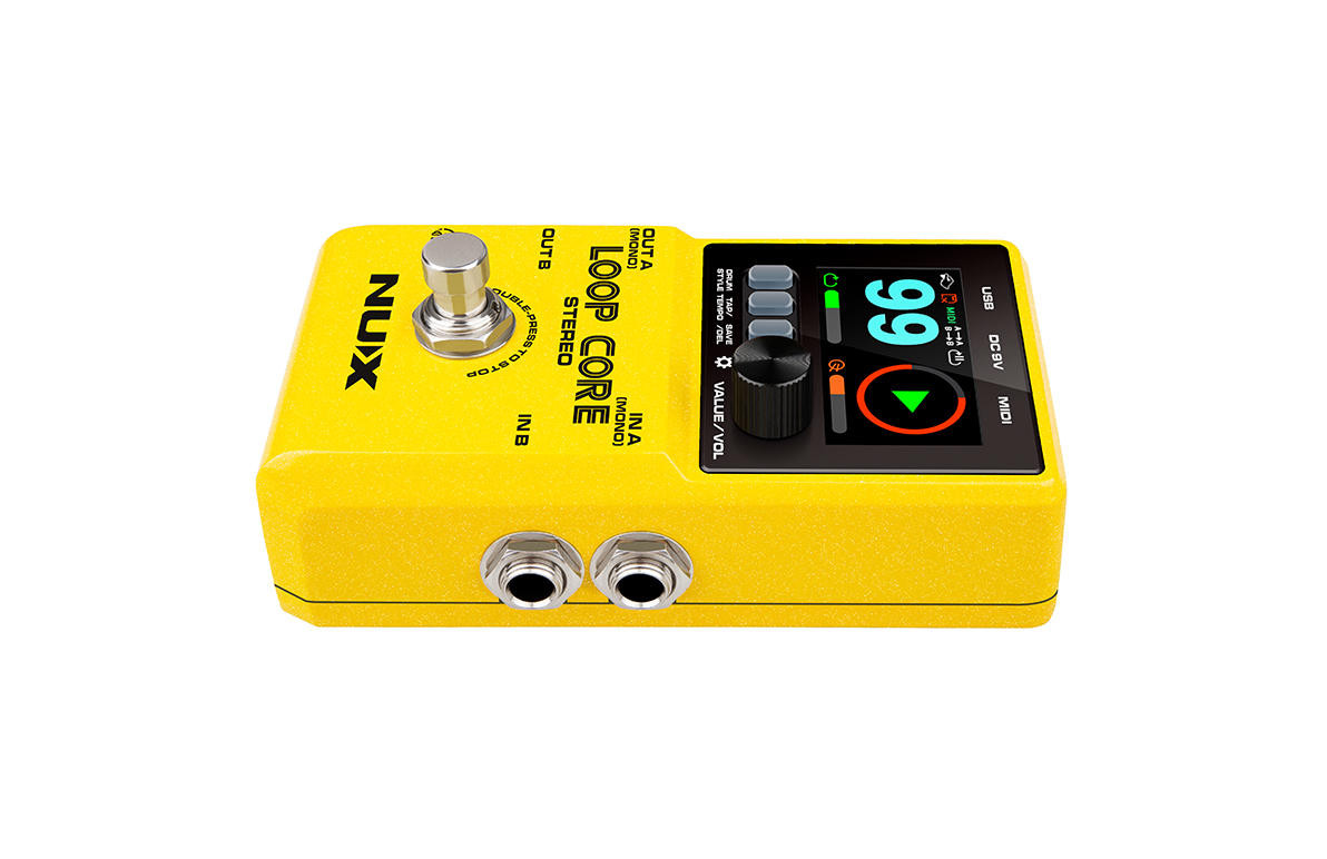 NUX NCL-2 Loop Core Stereo Effect Pedal Yellow
