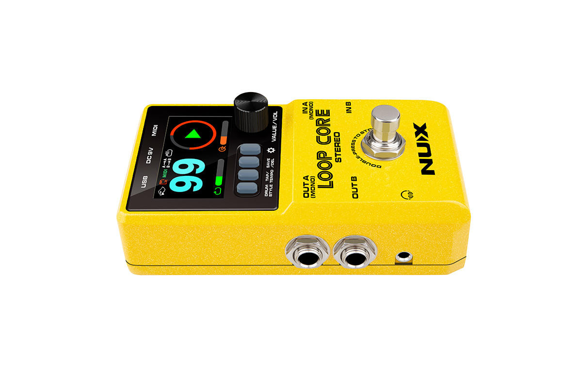 NUX NCL-2 Loop Core Stereo Effect Pedal Yellow
