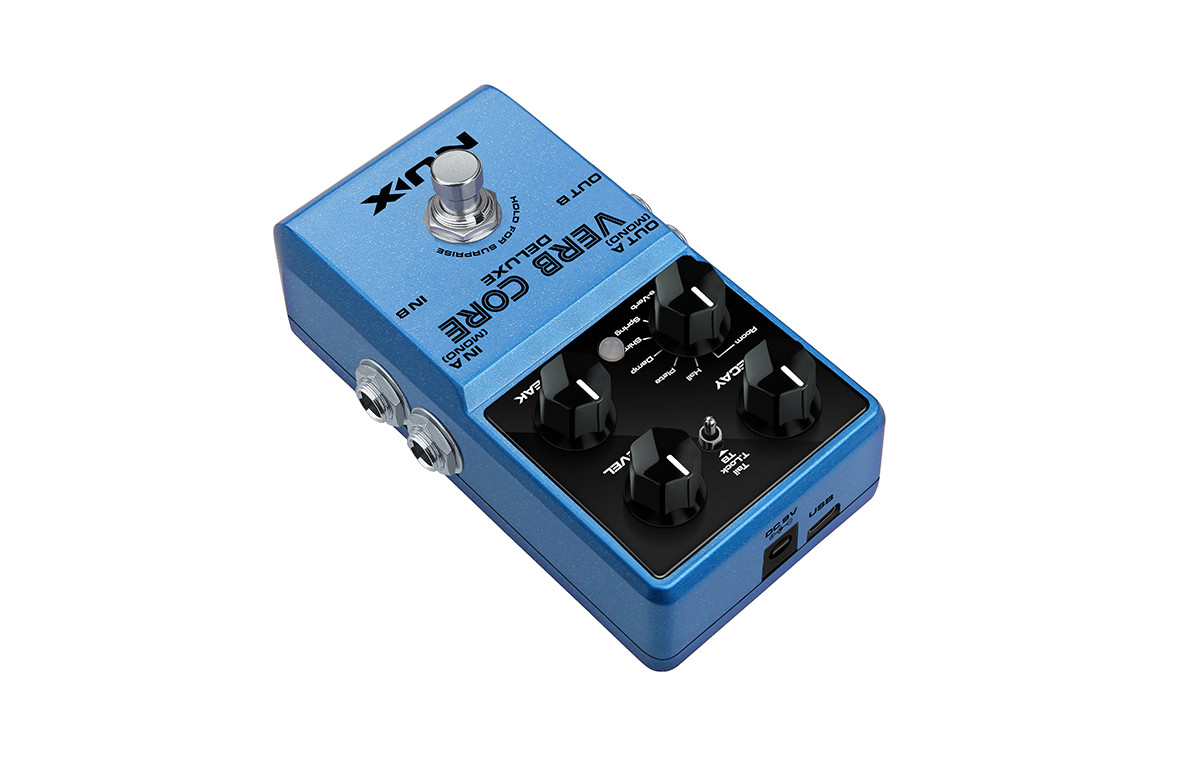 NUX NCR-2 VERB CORE DELUXE Effect Pedal Blue