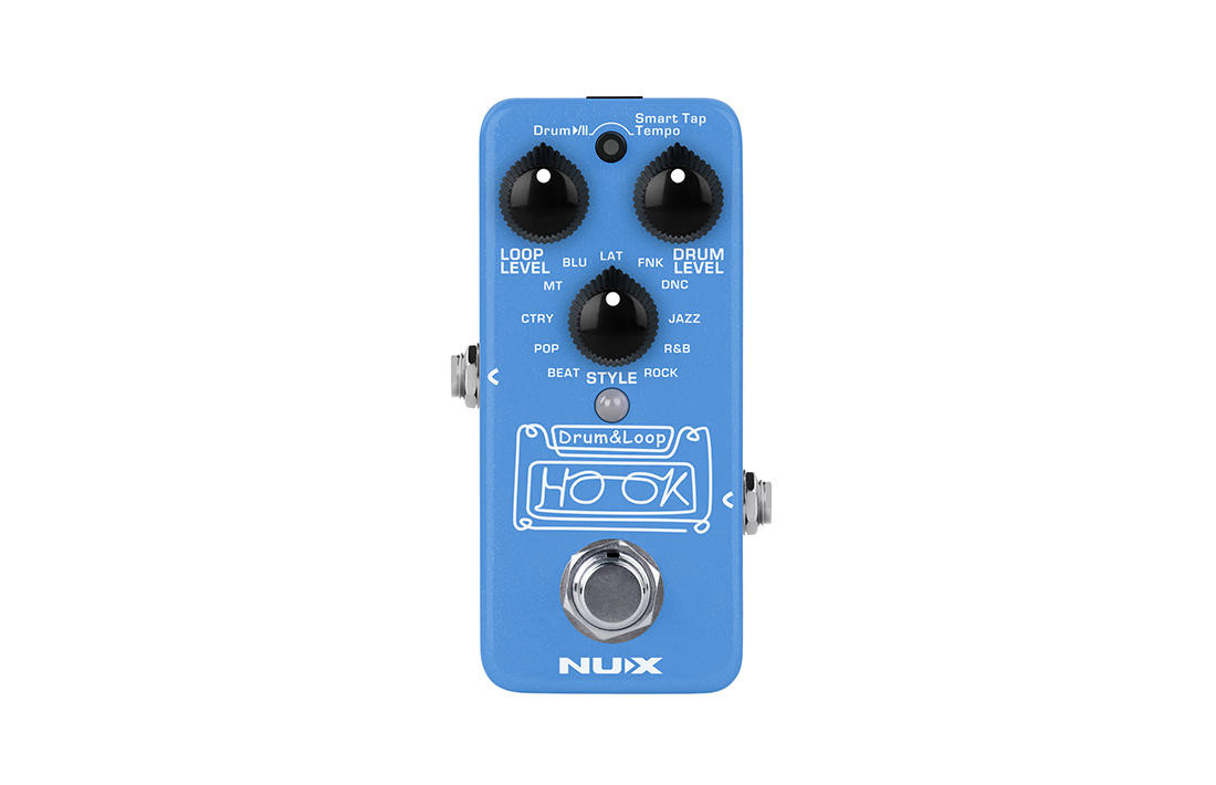 NUX NDL-3 HOOK Drum&Loop Effect Pedal Blue