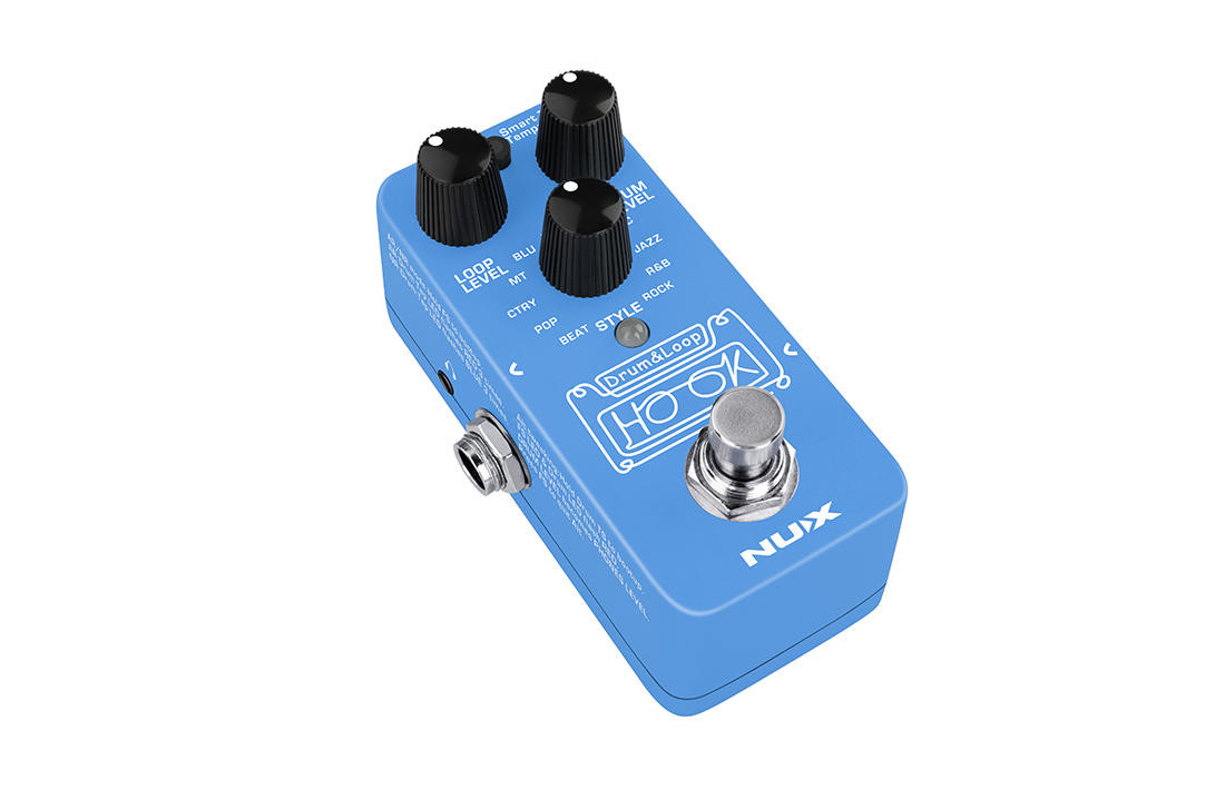 NUX NDL-3 HOOK Drum&Loop Effect Pedal Blue