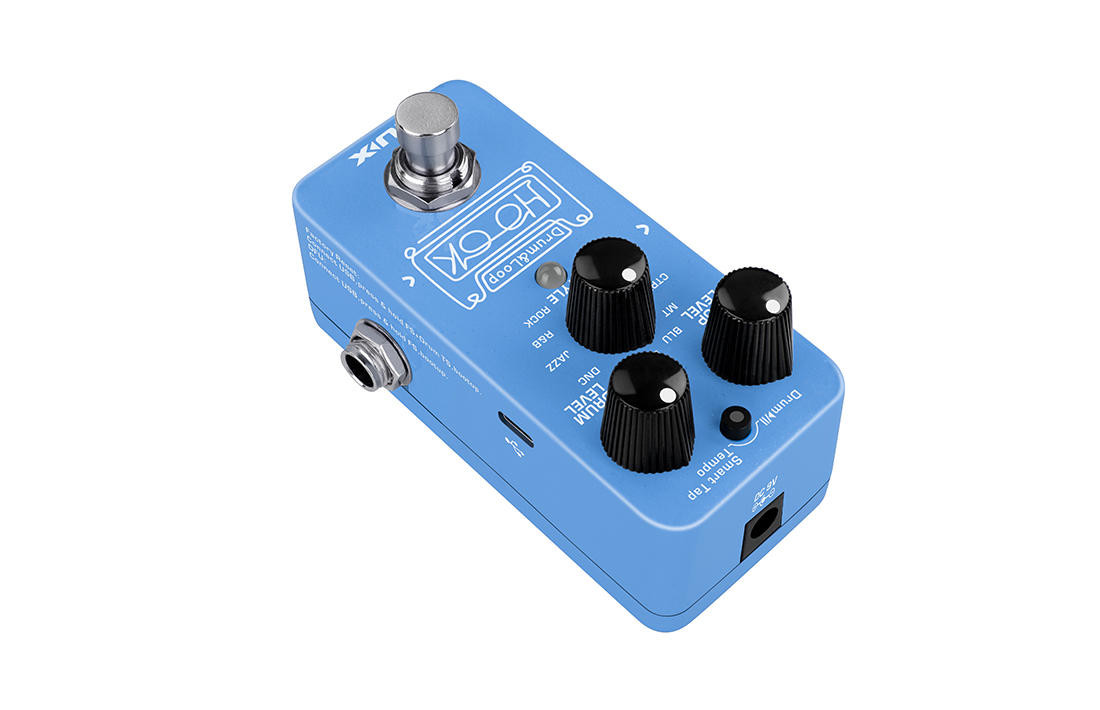 NUX NDL-3 HOOK Drum&Loop Effect Pedal Blue